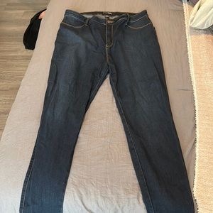Dark Wash Fashion Nova jeans Size 20